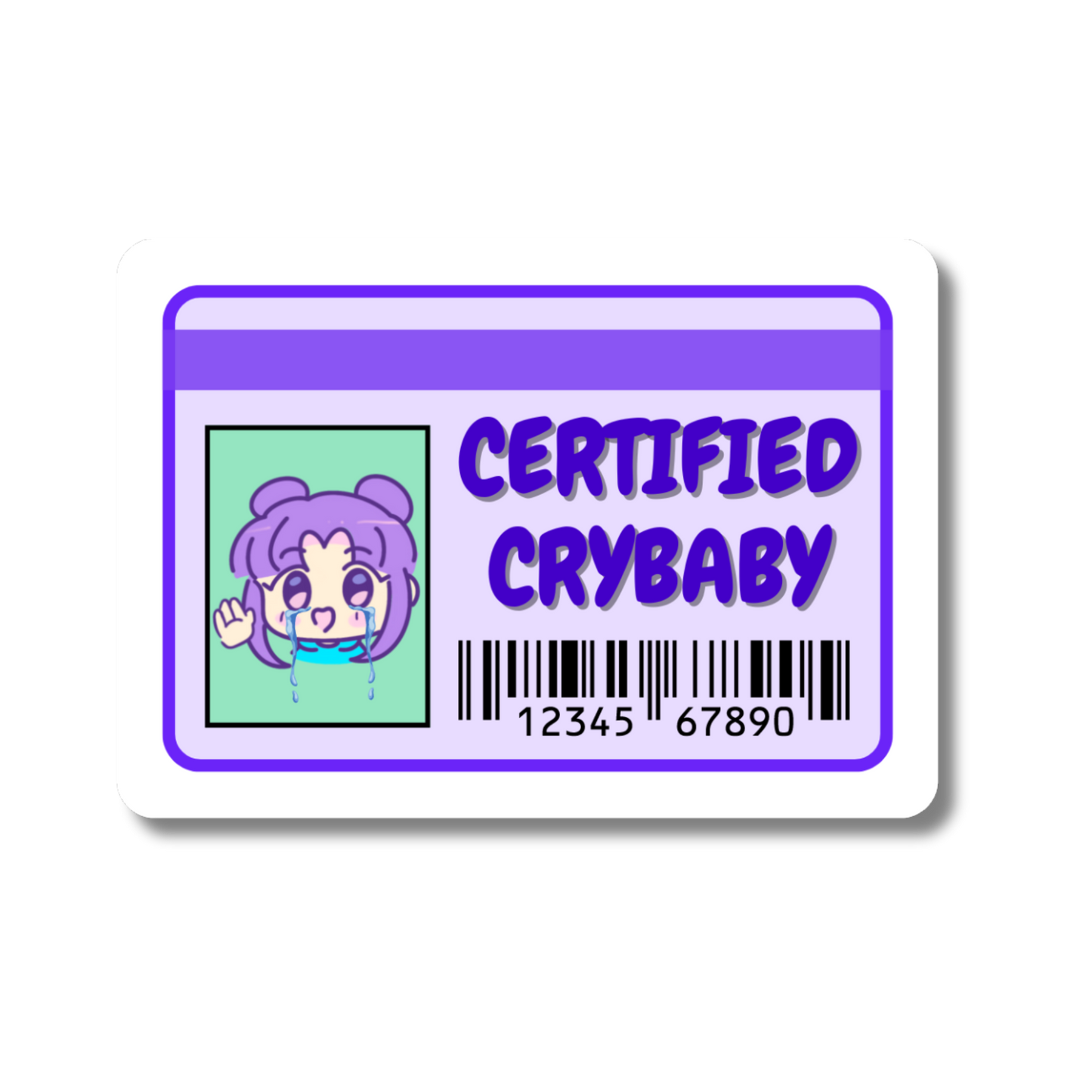 Certified Crybaby (Sticker)
