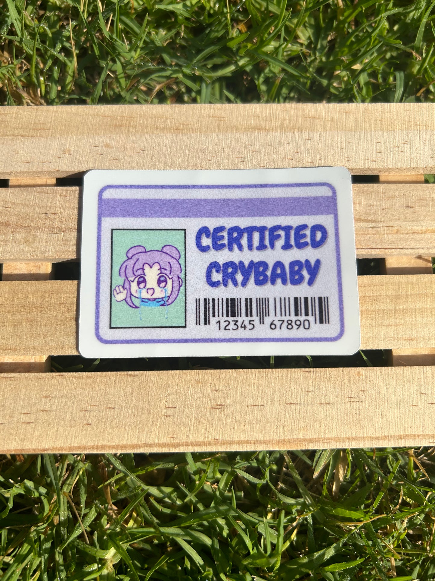 Certified Crybaby (Sticker)