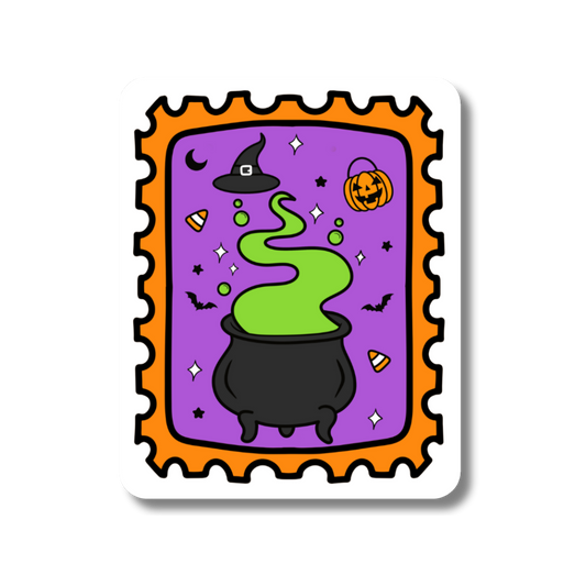 Spooky Stamp (Sticker)